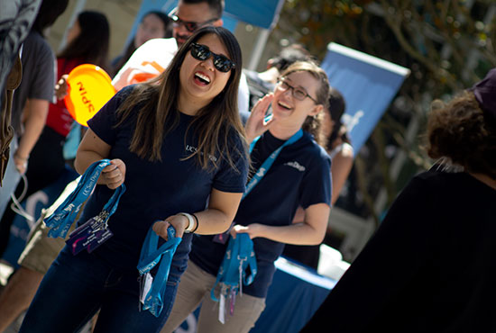 IPPS staff at the student services festival